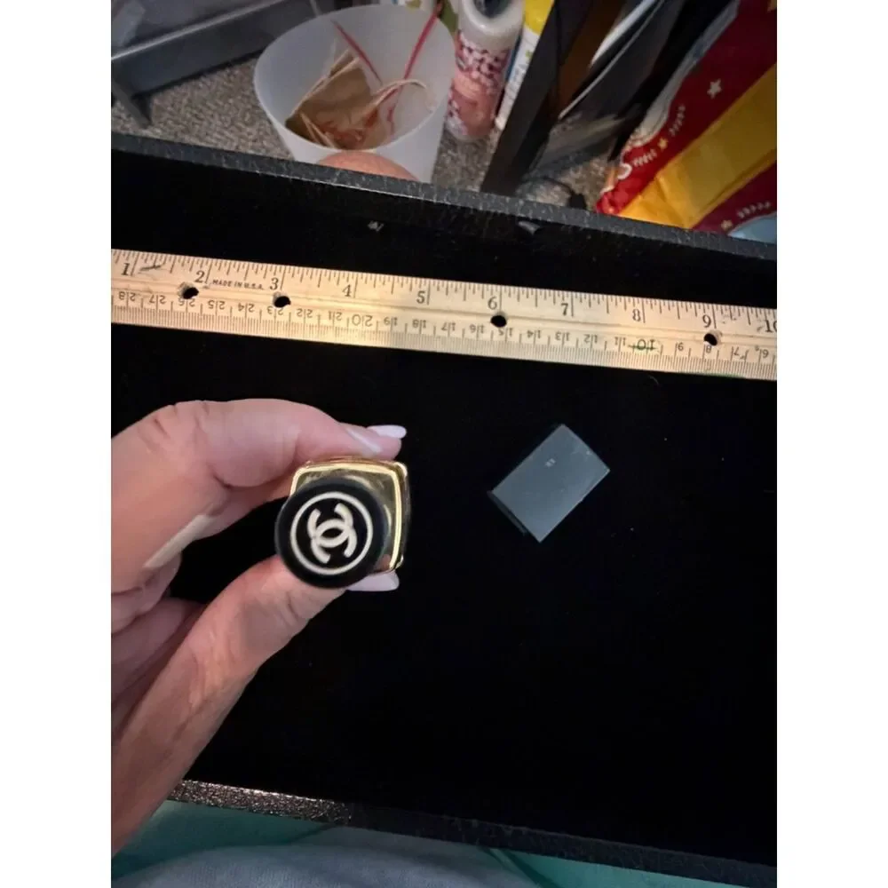 vtg. Chanel No. 5 Lipstick refillable 1/5 fl.oz bottle